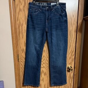 Men's Blue Jeans TK Axel slim boot jeans size 32x32